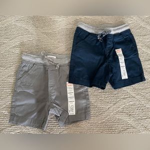 NWT 18 month shorts blue and gray